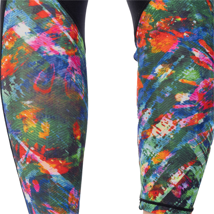 2024 Gul Womens Luna7 SUP Leggings LA8301-C1 - Black / Jungle